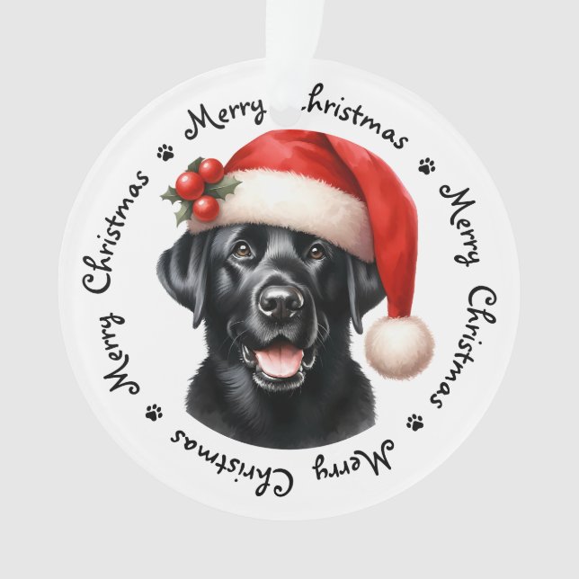 Covid Quarantaine Visage Masque de Noël Chien Père (devant)