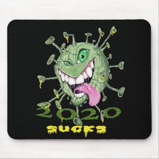 Covid sucks mouse pad