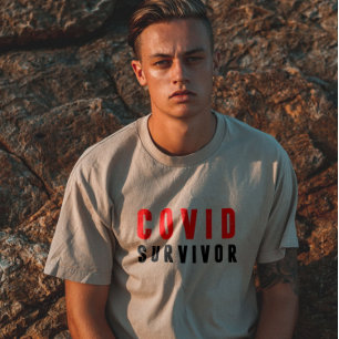Covid survivor. Epidemic survivor T-Shirt