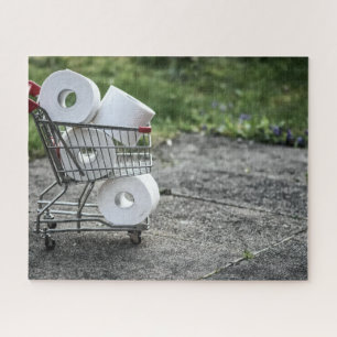 Covid Toilet Paper Shopping Jigsaw Puzzle