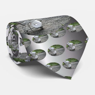 Covid Toilet Paper Shopping Tie