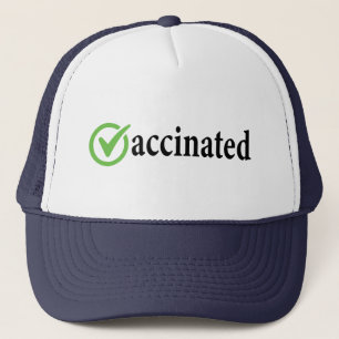 Covid Vaccinated, Covid vaccine , Vaccinated Trucker Hat