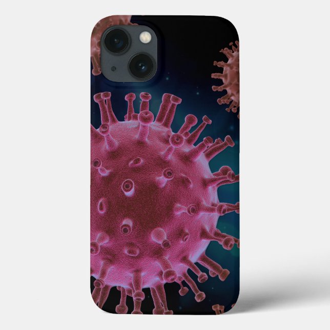 Covid Virus Biology Case-Mate iPhone Case (Back)
