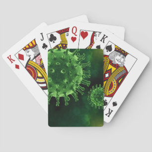 Covid Virus Pathogen Infection Playing Cards