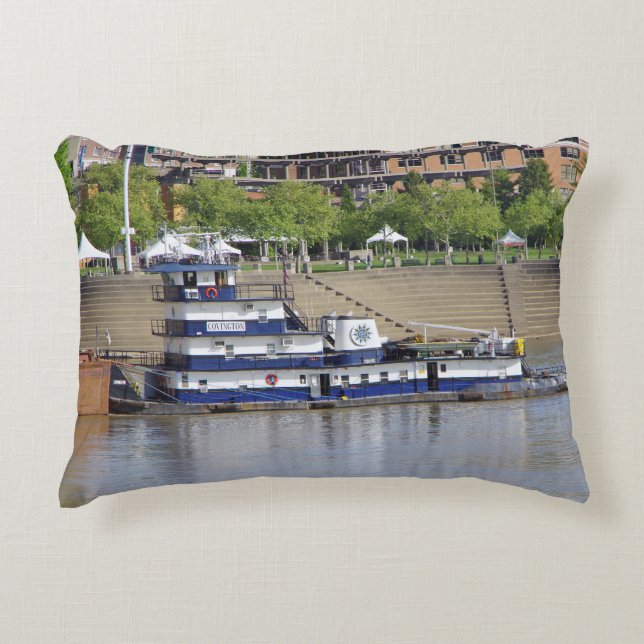 Covington accent pillow (Front)