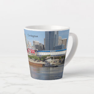 Covington & Barges latte mug