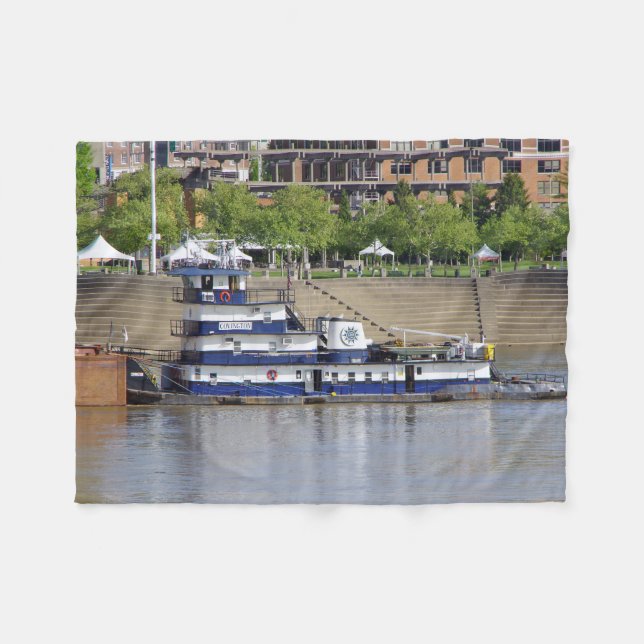 Covington Fleece Blanket (Front (Horizontal))