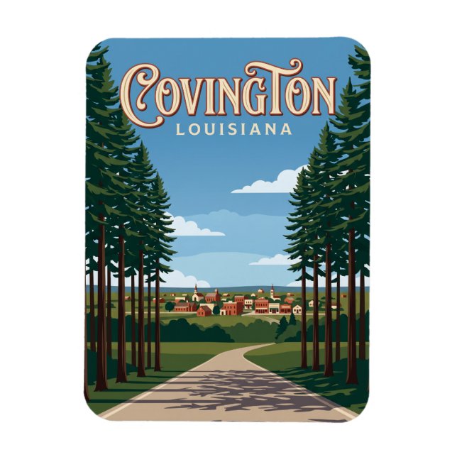 Covington USA Magnet (Vertical)