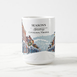 Covington, VA Winter Edition Season's Greeting Coffee Mug
