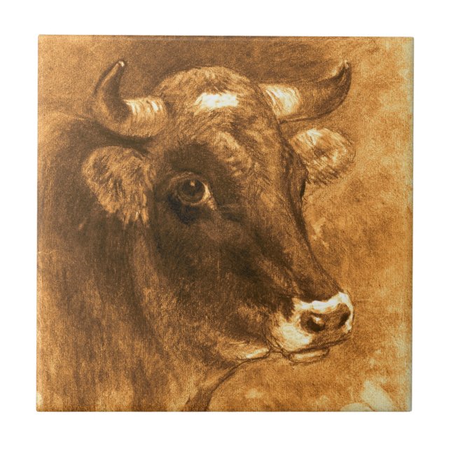 Cow 1880 tile (Front)
