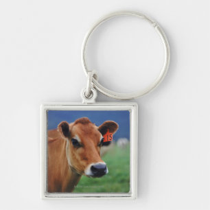 cow 2 keychain