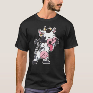 Cow Adorable Cows Owner Mom Dad Pet Animals T-Shirt