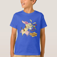 Cow and Chicken Hug Graphic