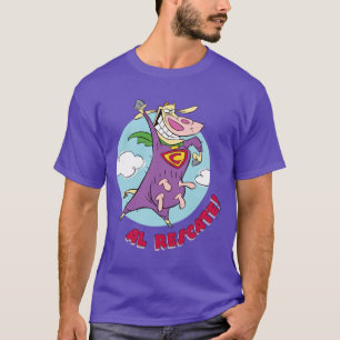 Cow and Chicken Super Cow Al Rescate! T-Shirt