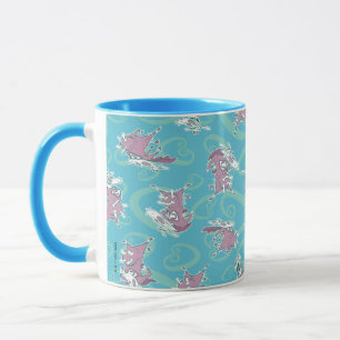 Cow and Chicken Super Cow Pattern Mug