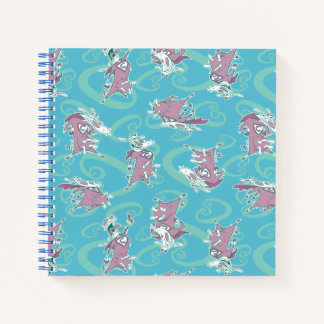 Cow and Chicken Super Cow Pattern Notebook
