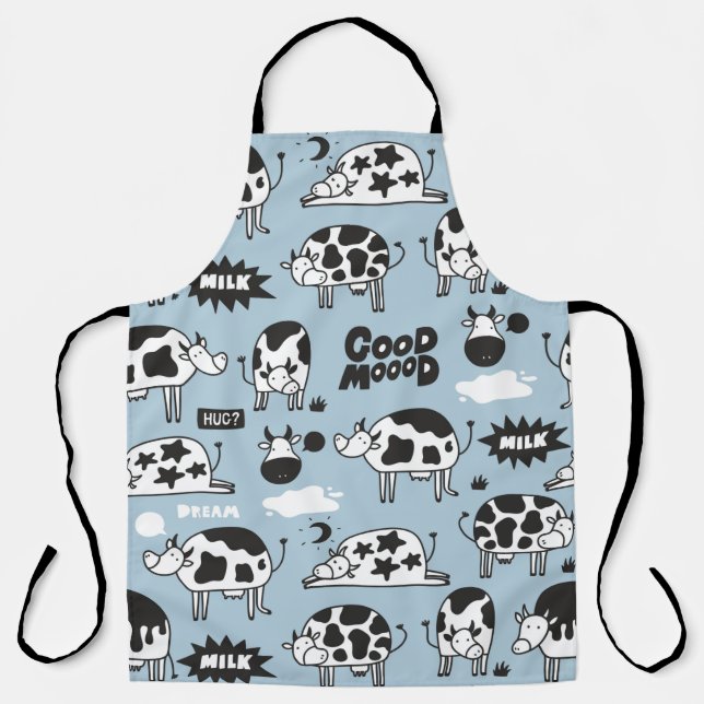Cow and milk apron (Front)
