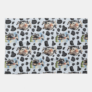 Cow Animal Pattern Design  Kitchen Towel