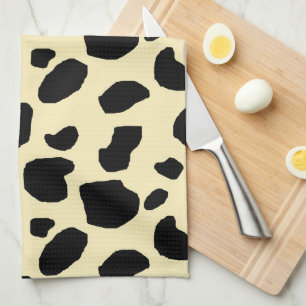 Cow Animal Skin Colour Pattern Design Kitchen Towel