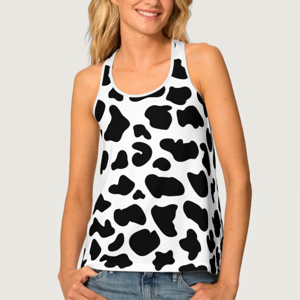 Cow Print Tanks & Tank Tops | Zazzle.ca