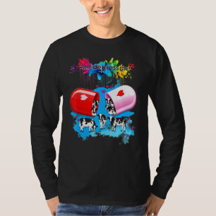 Cow Antidepressant Anti Depressants Cute Dog T-Shirt
