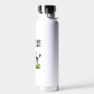 Cow Auntie Birthday Family Matching Girl Boy Farm  Water Bottle