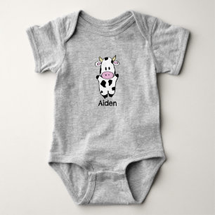 Cow Baby Bodysuit