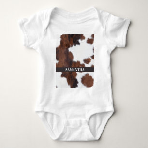 Cow   baby bodysuit