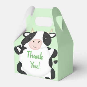 Cow Baby Shower Farm Favor Box