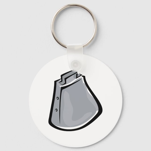 Cow Bell Keychain (Front)