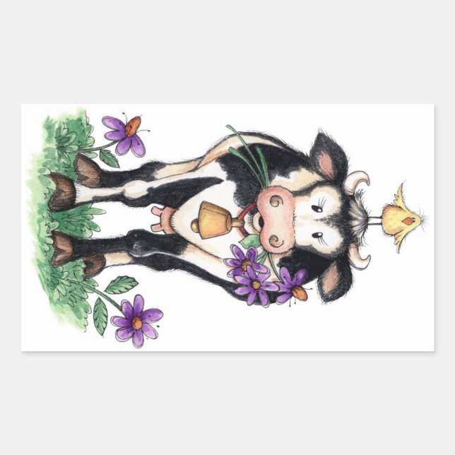 Cow Bell - Stickers (Front)