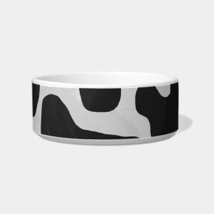 Cow Black and White Print Bowl