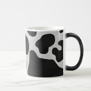 Cow Black and White Print Magic Mug