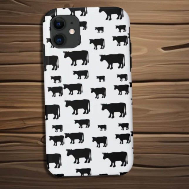 Cow Black White  Case-Mate iPhone Case (Creator Uploaded)
