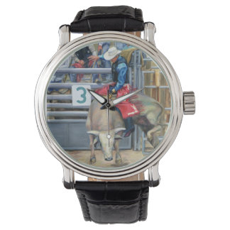 Cow Boy Ride Watch