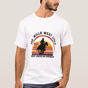 cow boy T-Shirt Men's Basic T-Shirt