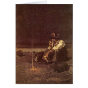 Cow-boys western vintage, Berger des plaines par N