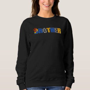 Cow Brother Of The Birthday Girl Howdy Rodeo West Sweatshirt