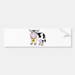 Cow Bumper Sticker