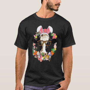 Cow Bunny Ears Happy Easter Farming Farmer T-Shirt