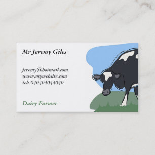Cow Business Card