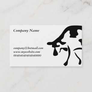 Cow, Business Card