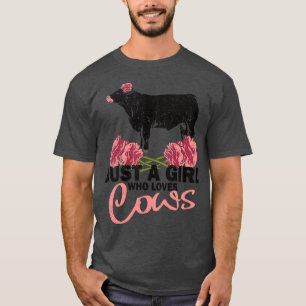 Cow Cattle Heifer Farming Farmers Steers Cow Mom T-Shirt