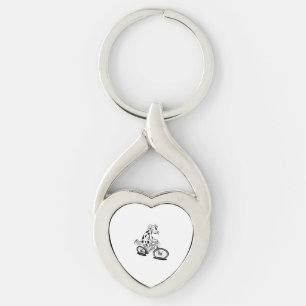 Cow Christmas Lights Ugly Christmas  Design Funny  Keychain