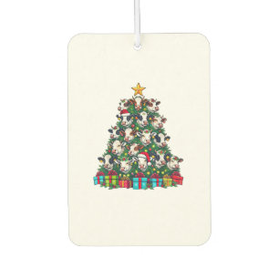 Cow Christmas Tree Funny Cow Xmas Air Freshener