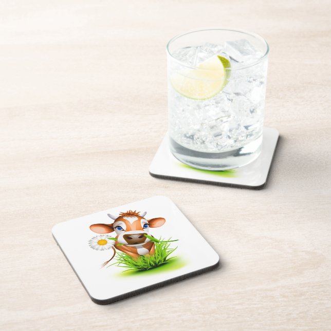 Cow Coaster Set (Right Side)