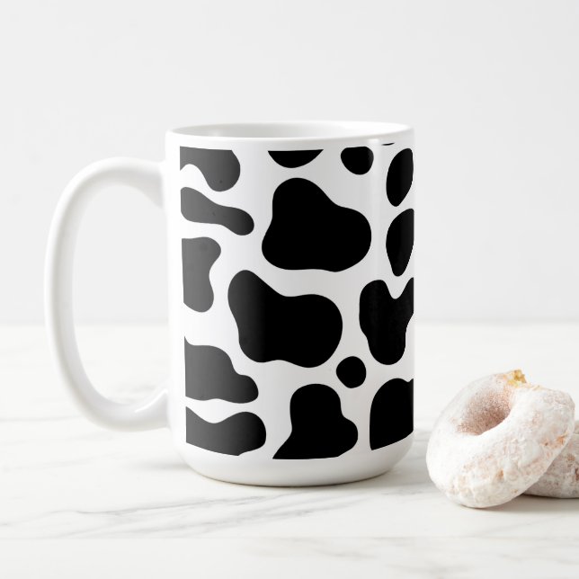 Cow Cow  coffee mug 15oz (With Donut)