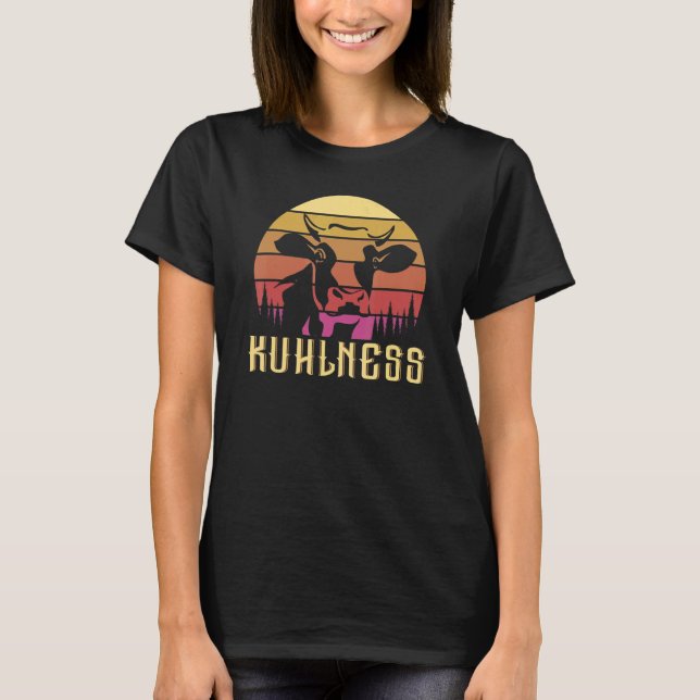 Cow Cows Animals Farm Beef Cattle T-Shirt (Front)