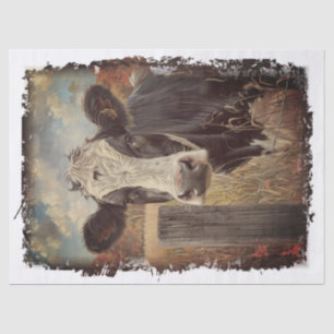 Cow Dairy Milking Holstein Friesian Tissue Paper