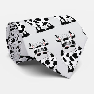 Cow Design Tie